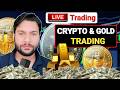 🔴Live Trading Bitcoin ,Ethereum, Gold #cryptotrading #btc #trading #live #livestream