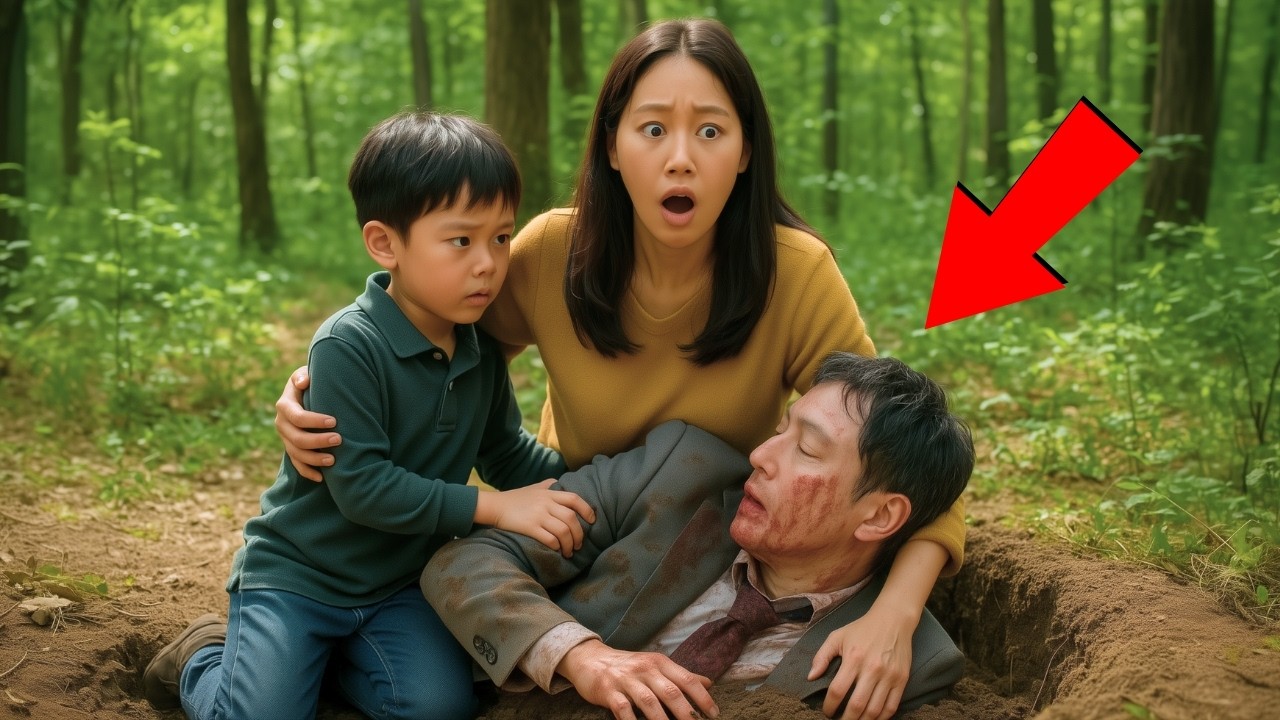 숲속에 생매장된 재벌을 구한 한부모… 그러나 그의 속삭임에 그녀는 그대로 쓰러졌다