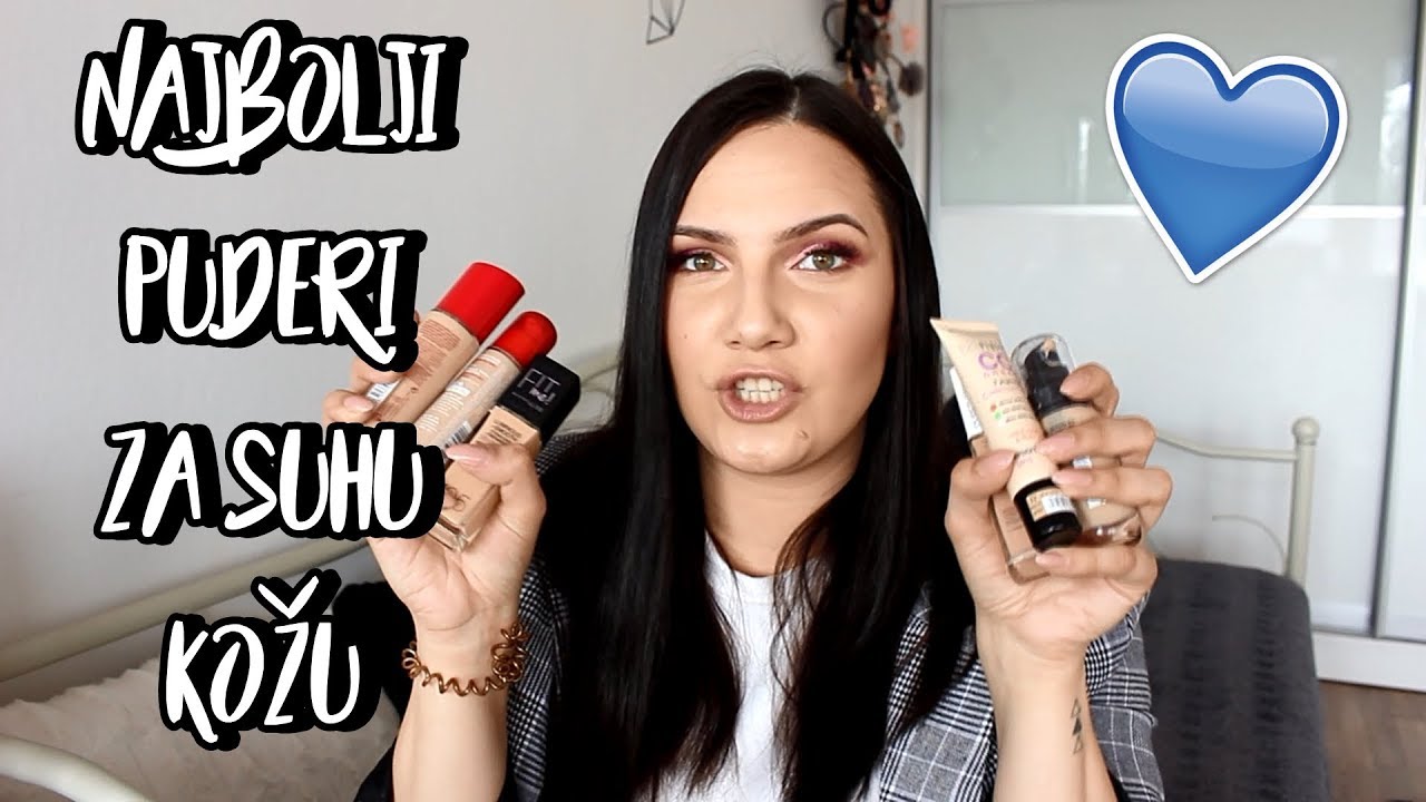 Najbolji PUDERI za SUHU kožu 👧🏆