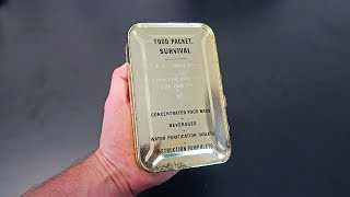 1954 SA4 Ration Survival Food Packet MRE