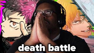 Kol Reacts To Yuji Vs Denji Jujutsu Kaisen Vs Chainsaw Man Death Battle