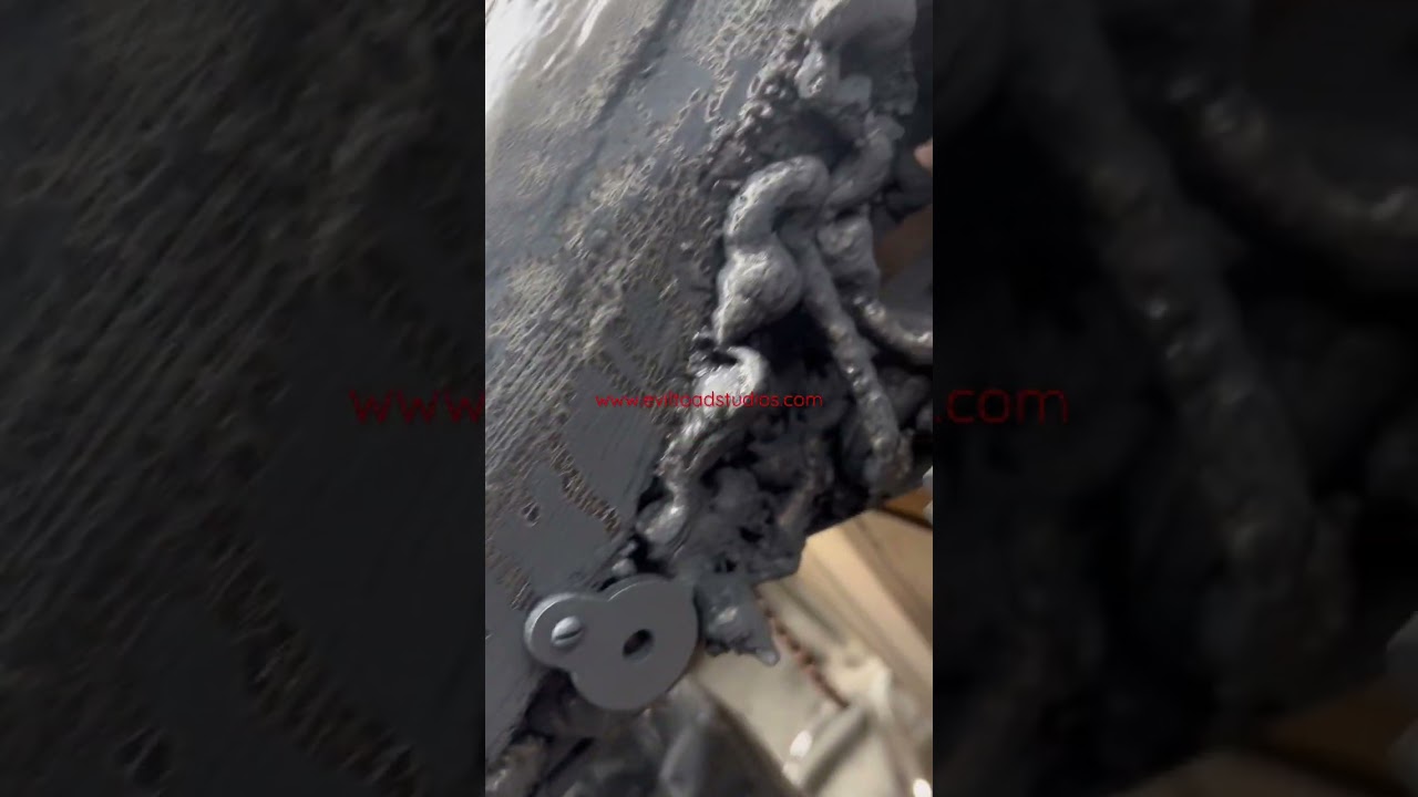 Industrial cyber punk cyborg body art