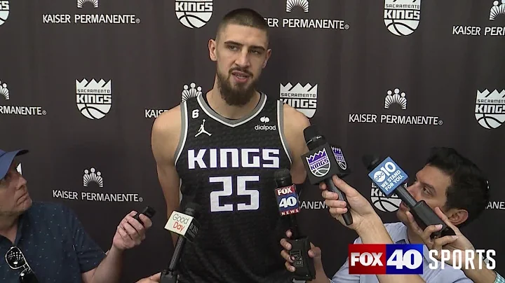 Alex Len: Sacramento Kings Media Day 2022