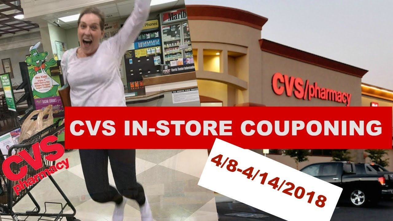 CVS InStore Couponing 4/84/14/2018 YouTube