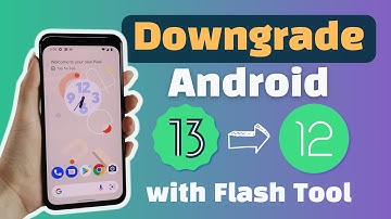 DOWNGRAGE from Android 13 to Android 12 with Flash Tool