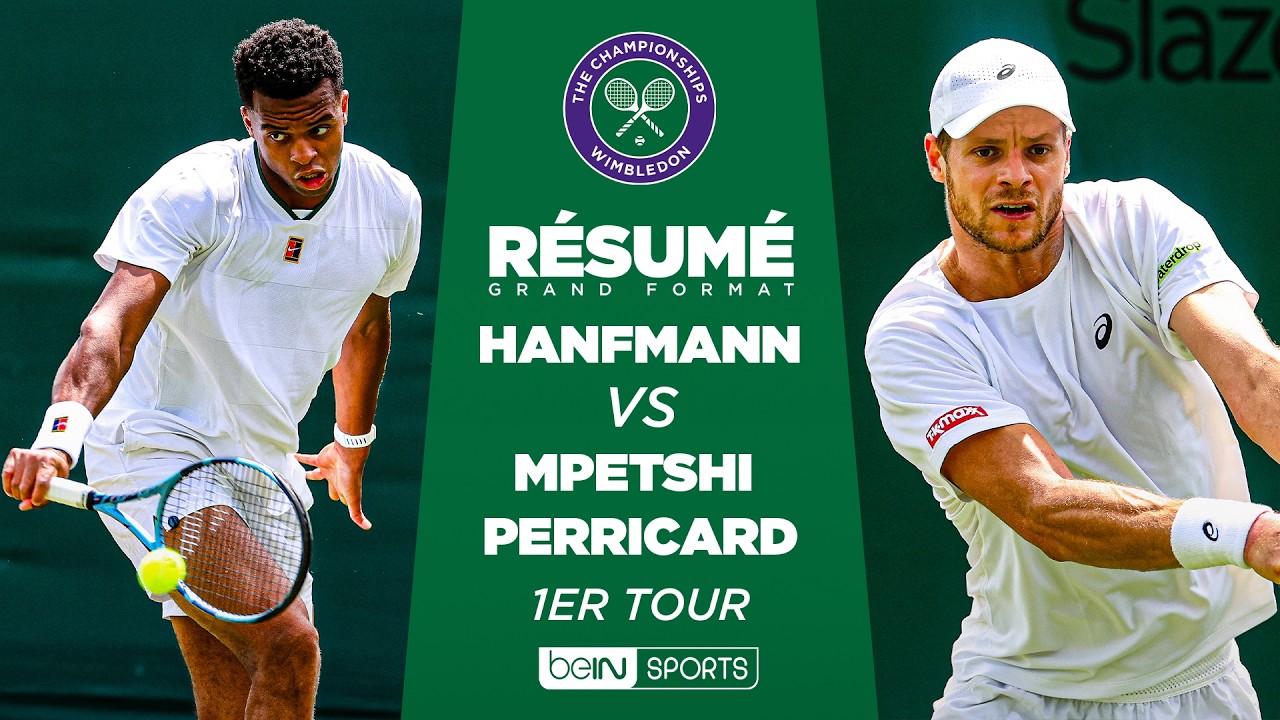 WIMBLEDON : Giovanni MPETSHI PERRICARD vs Yannick HANFMANN | 1er tour