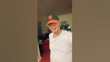 Thumbnail of Man Sings a Song Wearing Giants Baseball Cap#music #man #baseballcap #singing