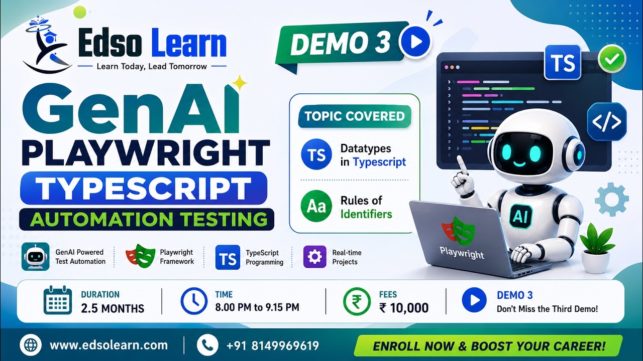 TypeScript for Beginners | Data Type & Identifier Rules in Typescript ...