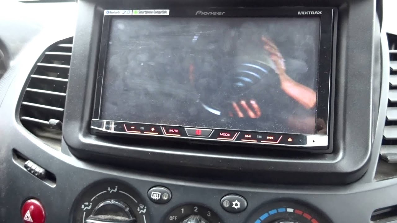 Работа системы CarPlay для iPhone6 совместно с Pioneer AVH-X8600BT