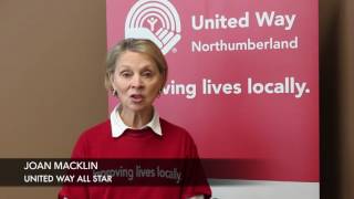 Joan Macklin, United Way All Star