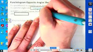 IM2 Unit 3 Lesson 2 Notes Part 1 (Prop.  of Parallelograms)