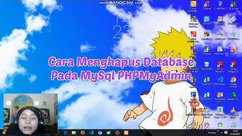 Cara Menghapus Database Pada MySql PHPMyAdmin