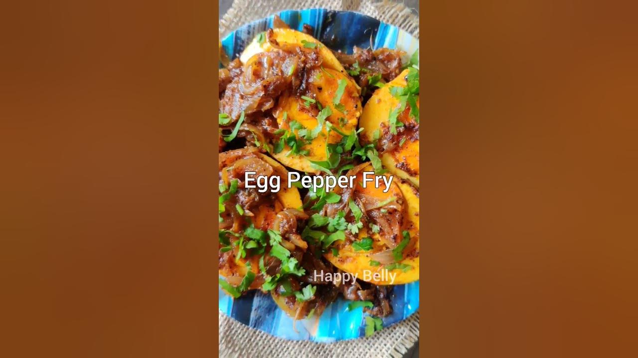 Egg Pepper Fry, Egg Roast, Egg Recipes, Egg Fry