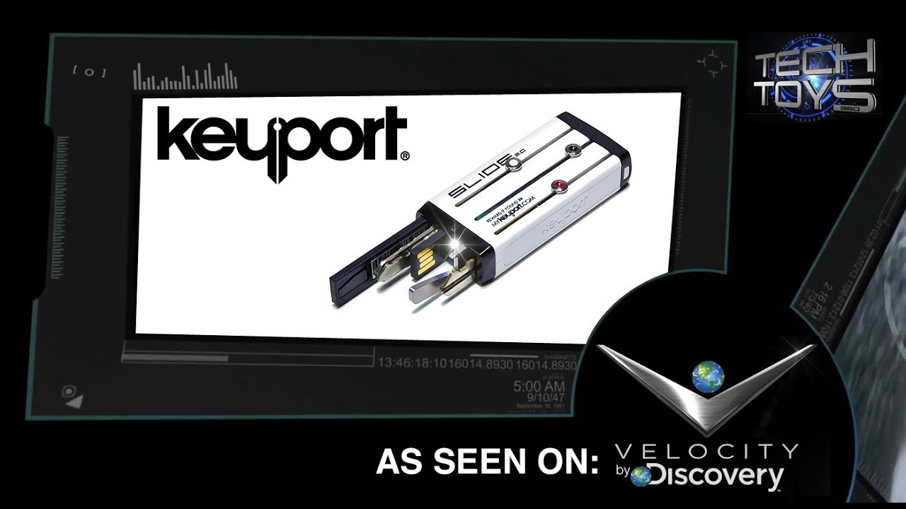 Tech Toys 360 Segment on Discovery Velocity - Episode 5 - Keyport