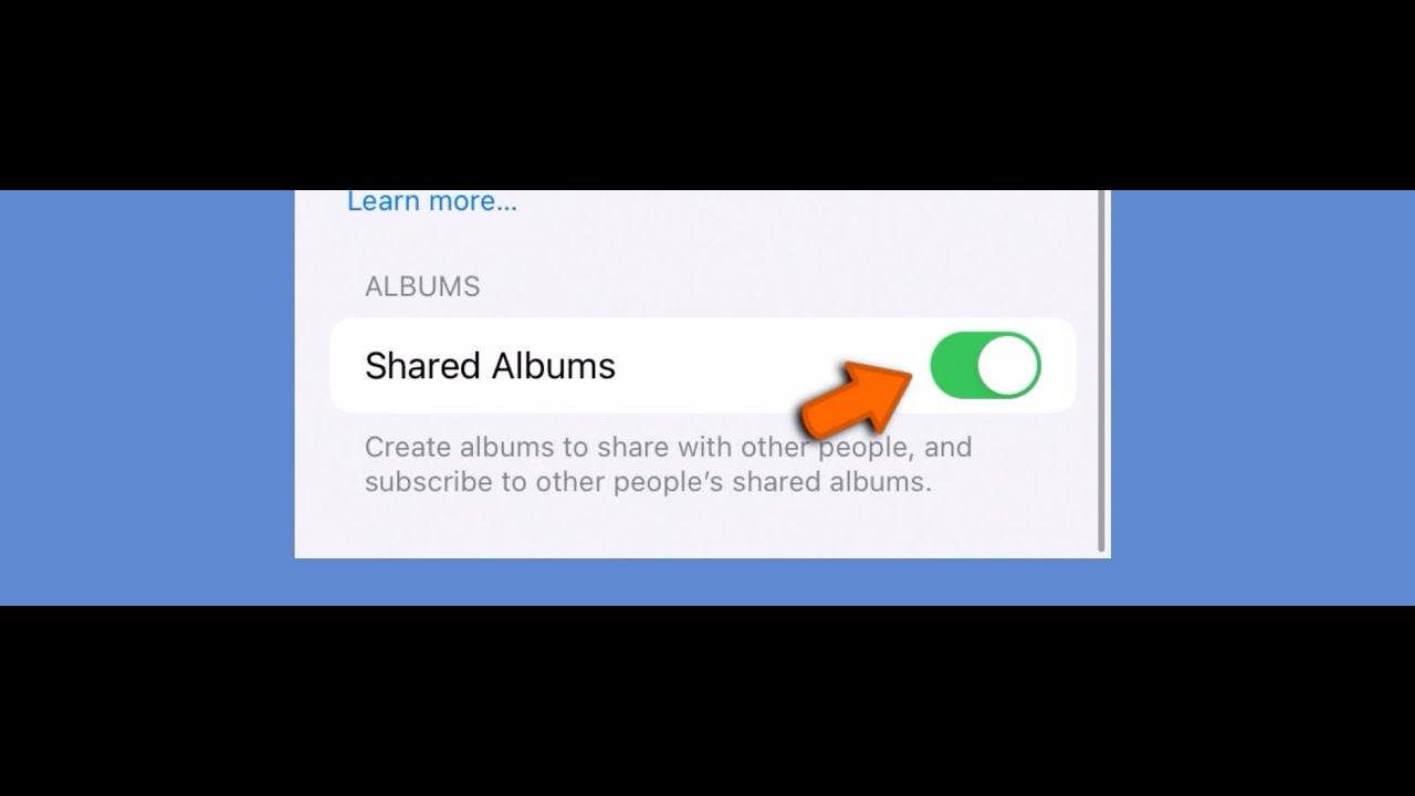 10 solutions when you can't share or access a shared album - YouTube