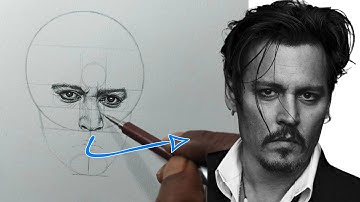Draw JOHNNY DEPP Like a Pro: Easy Face Drawing Tips for Beginners?