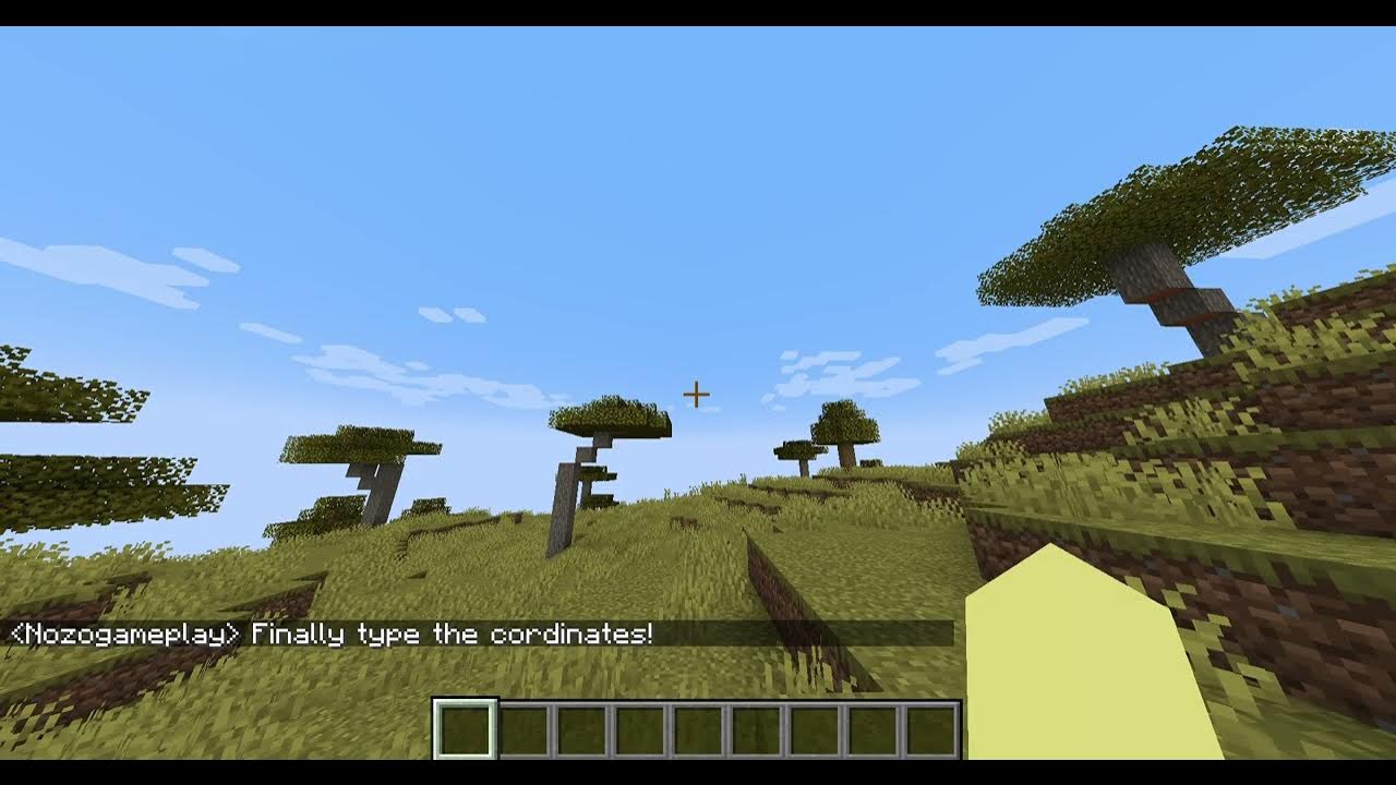 Minecraft How to use /tp command YouTube