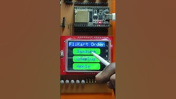 ESP32 TFT LCD Shield Menu Sub Menu System | 2.4 inch TFT LCD Shield | Teach Me Something | ESP8266