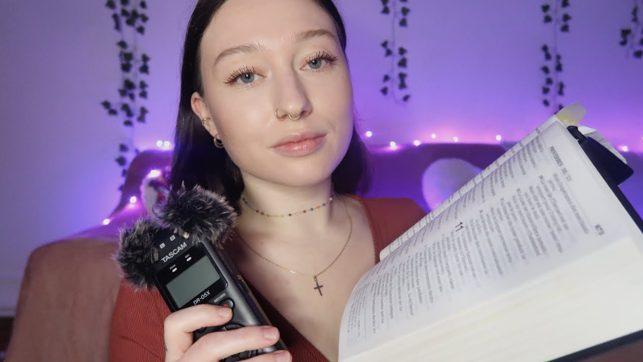 ASMR Français - Lecture Chuchoté Bible (Livre des Proverbes 1) 📖