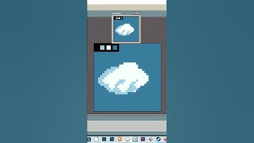Pixel Art: How to make a Cloud in Aseprite #shorts #howto #pixelart #animation #tutorial