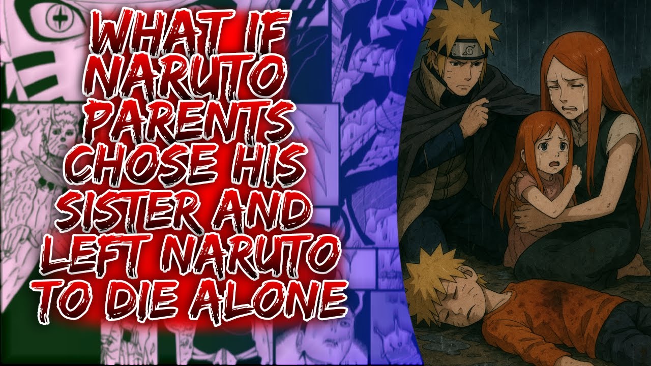 What If Naruto Parents Chose His Sister And Left Naruto To Die Alone ||