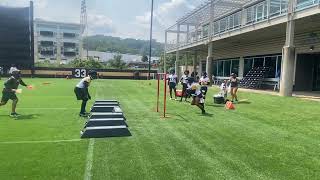 Steelers RBs Work Inside Zone | Steelers Sights & Sounds