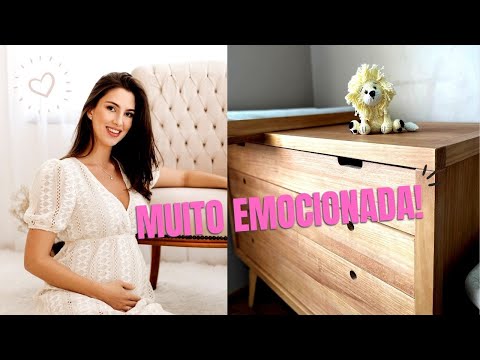 MONTANDO A CÔMODA DO BEBÊ / QUARTO COMPARTILHADO COM O BEBÊ / COMO ORGANIZAR A CÔMODA DO BEBÊ / VLOG