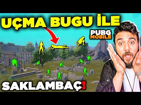 DÜNYADA İLK! UÇMA BUGU İLE SAKLAMBAÇ! PUBG Mobile