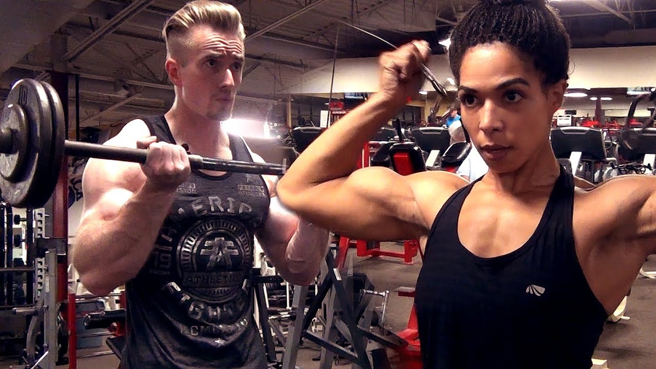 Arm Workout Duet [Feat. NPC Competitor Goddess Jada of Marvel: Contest of Champions]