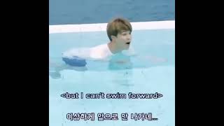 this video of Jimin swimming will be always adorable and funny at the same time 🥺😂