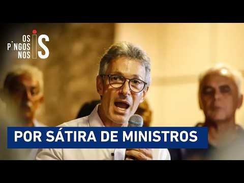 Zema pode virar réu no STJ por vídeo de fantoche de Gilmar Mendes