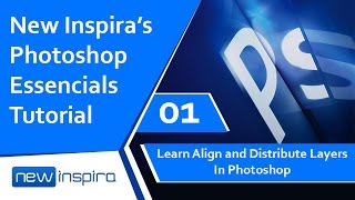 Learn Align and Distribute Layers In Photoshop
