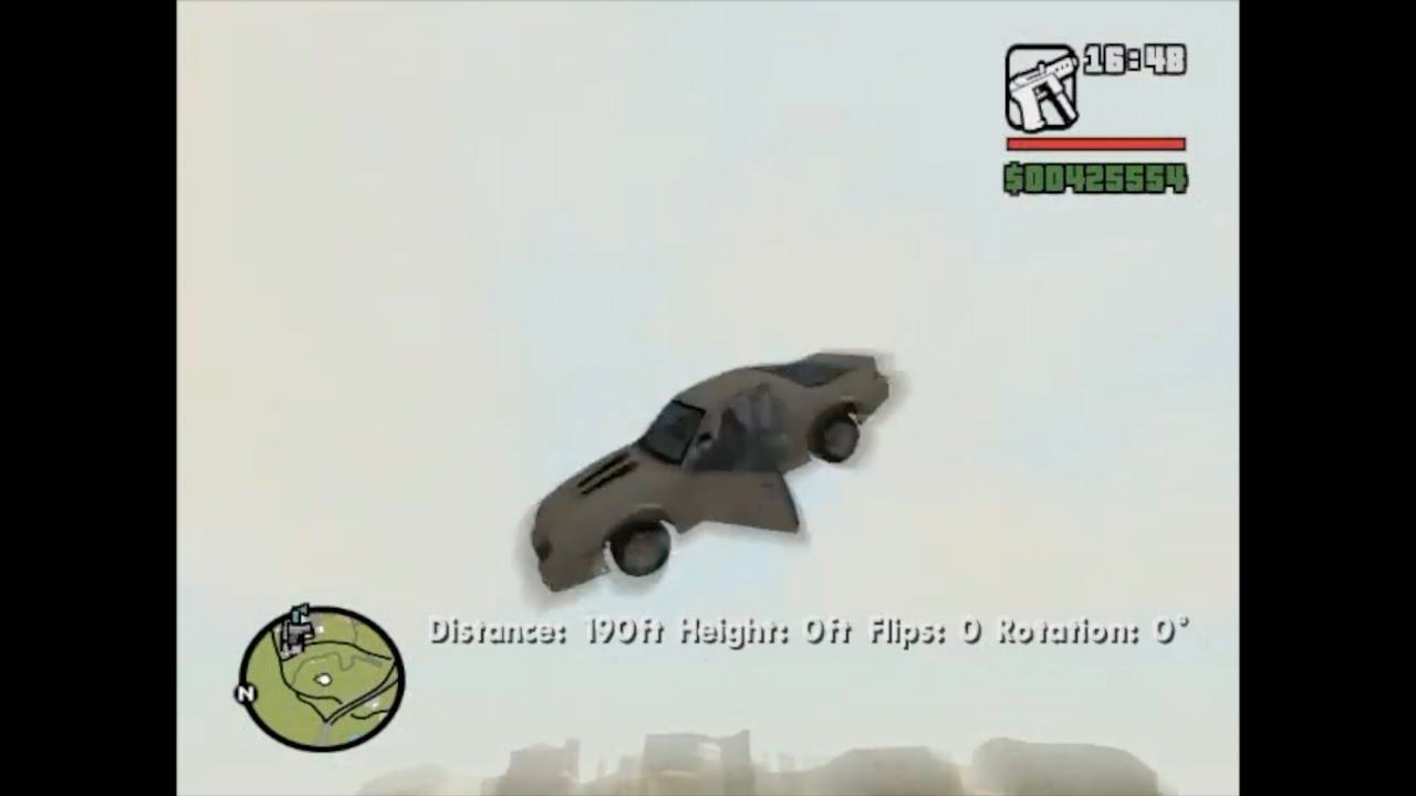 GTA San Andreas - INSANE FLAT SPINS