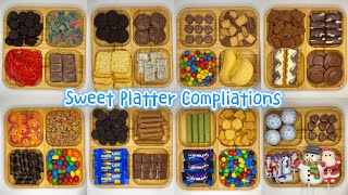 Filling platter with sweets Compliationes | 17 minutes asmr for you