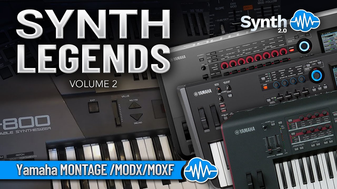 YAMAHA MOXF / MONTAGE - M / MODX - MODX+ ♫ 16 new sounds ▻ SYNTH