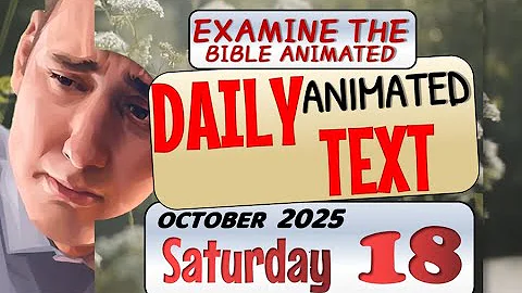 JW DAILY ANIMATED TEXT 🔵DO YOU HAVE PATIENCE? ✅ EXAMINE THE BIBLE ANIMATED