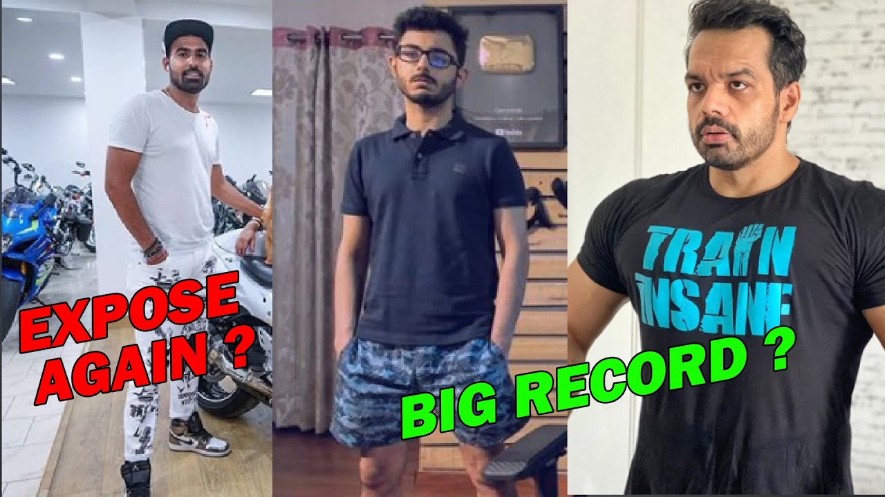 Gaurav Zone Expose Again | CarryMinati & Flying Beast Big Record |  Pubg Unban In India