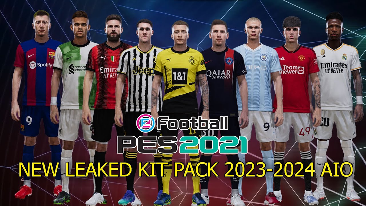 PES 2021 - NEW KITSET PORTUGAL LIGA BETCLIC 2023/24 By: adelonicKitCreator-  KITS IN 4K - PS4/PS5/PC 