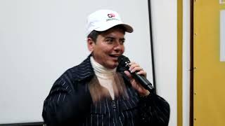 Dirigente do Sindsprev-RJ e da CTB, saudou a Dep. Enfermeira Rejane.