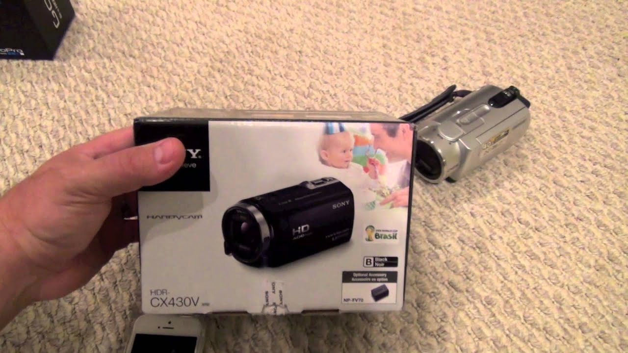 Sony HDR-CX430V Review and Comparison V/S Galaxy S4 Camera - YouTube