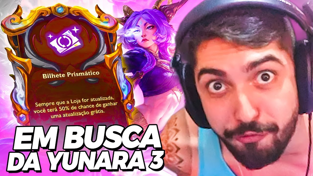 JUKES EM BUSCA DA YUNARA 3! | JUKES NO TFT