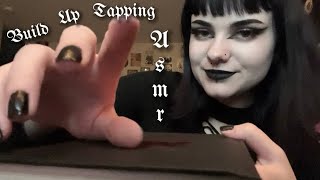 ASMR | Build Up Tapping On Boxes, A Book, & A Candle 😴