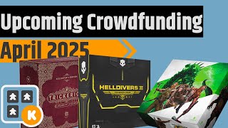 Upcoming Campaigns For April - Helldivers, Trickerion, Flamecraft Duals & More!!! @BoardGameCo