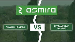 AnsuR - ASMIRA real time video streaming at 200kbps
