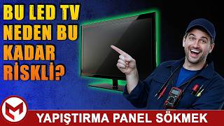 LED TV Yapıştırma Panel Sökme Yöntemi | En Riskli Panel Operasyonu!