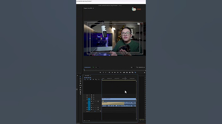 Hướng dẫn làm tiếng nhỏ dần bằng premiere