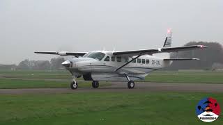 Arrival Zs-Xxl Ph-Spt Cessna 208B Grand Caravan At Teuge Airport