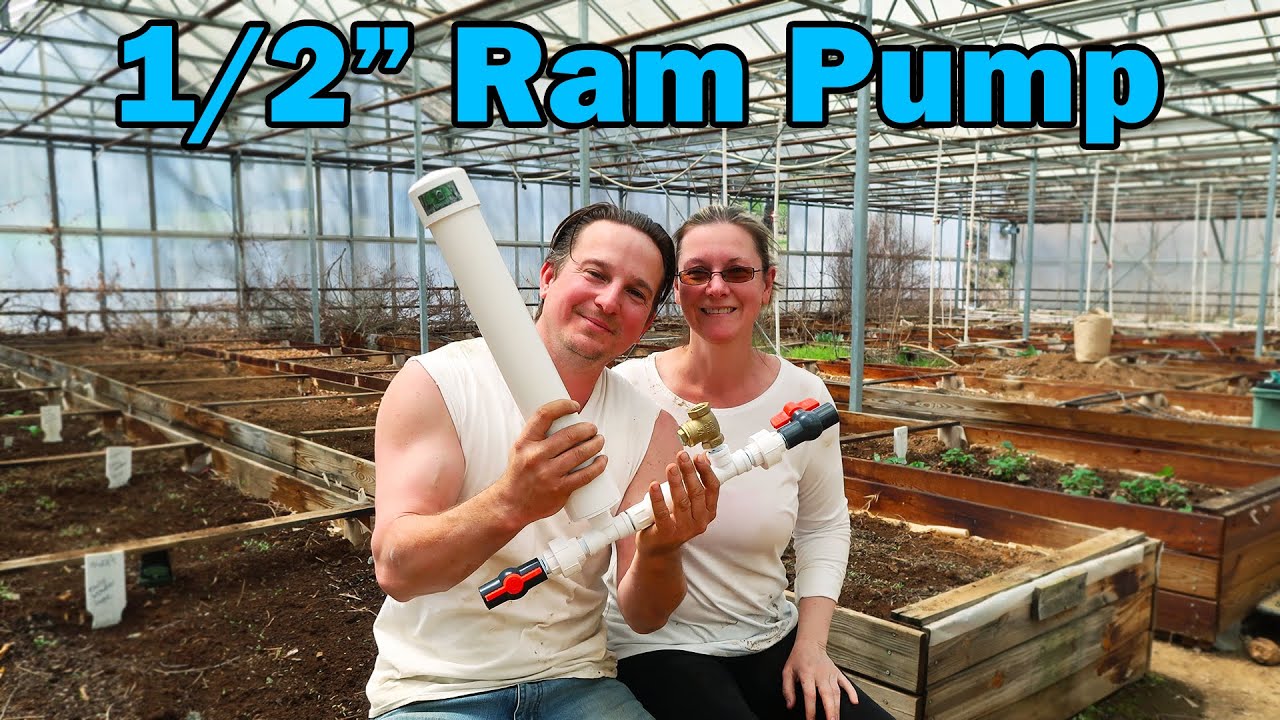 Ram Pump Brings Life to Abandoned Greenhouse