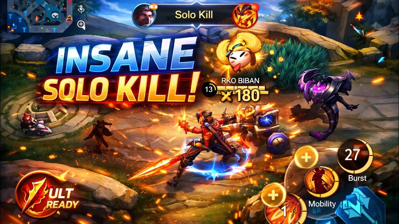 HAYABUSA GODLY Gameplay – Shadow Kill Domination! 🔥| MLBB