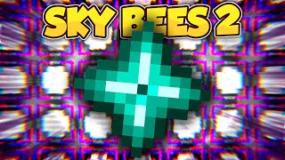 Minecraft Sky Bees 2 | ENDER CRAFTING & AE2 CO-PROCESSING! #20 [Modded Questing Skyblock]